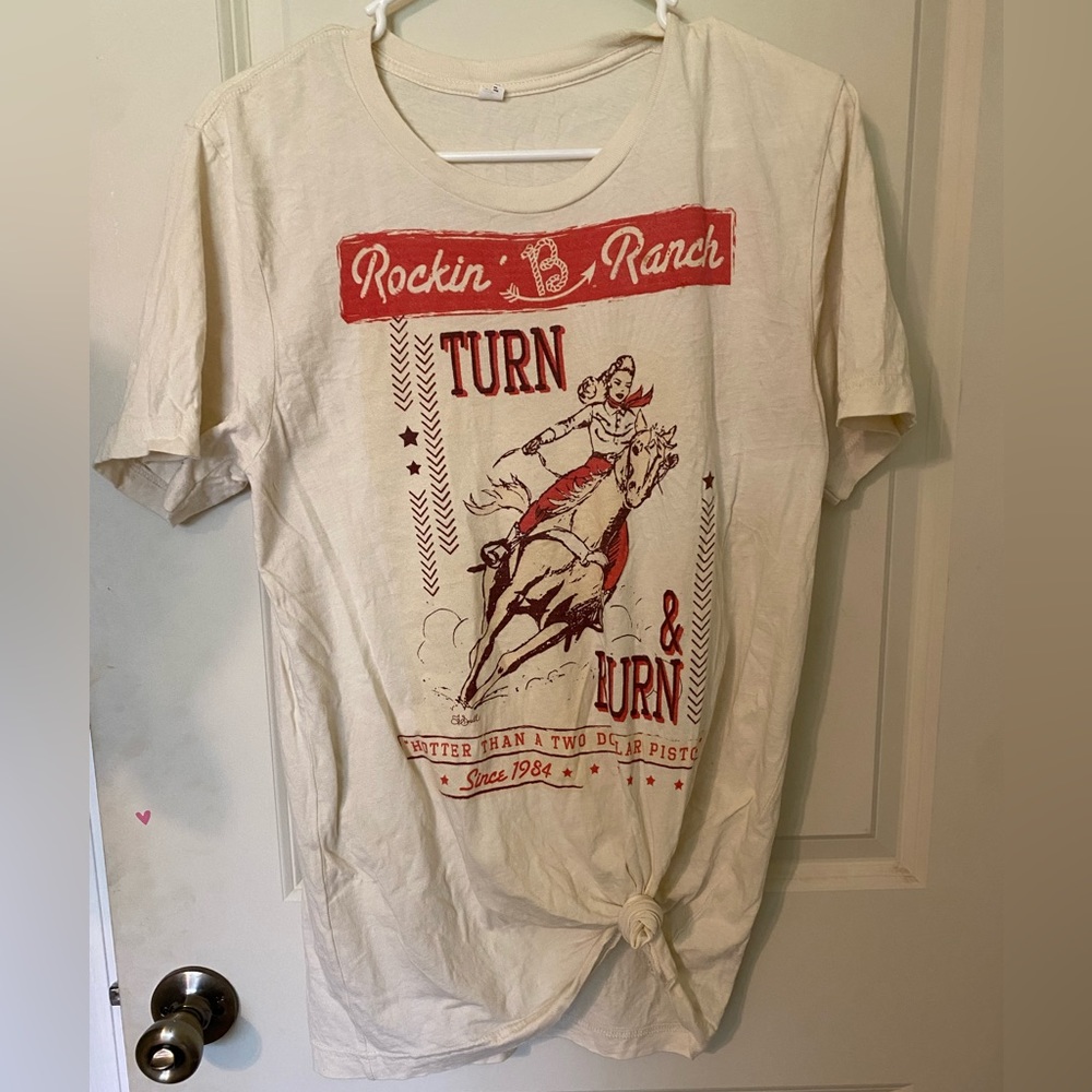 Ladies western Tee